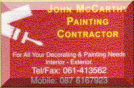 John McCarthy painting contractor 061 413562